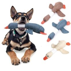 عروسک اسباب بازی سگ صدا دار مدل اردک