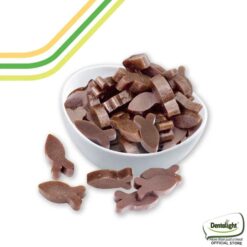 تشویقی گربه دنتالایت با کت نیپ طعم ماهی 50 گرم