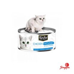 کنسرو گربه کیت کت موس با فیله مرغ 80 گرم