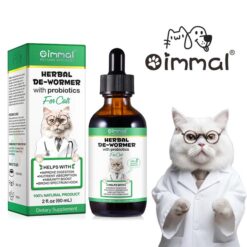 قطره ضد کرم گوارش گربه اویمال ایرلند - 60 میل