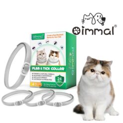 قلاده ضد کک و کنه گربه اویمال ایرلند بسته 4 عددی 48 سانتی