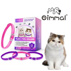 قلاده ضد کک و کنه گربه اویمال ایرلند بسته 4 عددی 48 سانتی