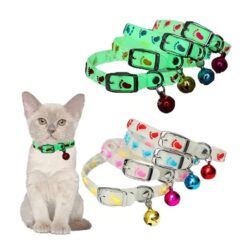 قلاده گردنی شبرنگ گربه مدل ردپا