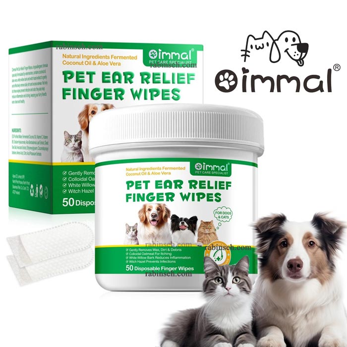 پد انگشتی گوش سگ و گربه اویمال ایرلند 50 عددی