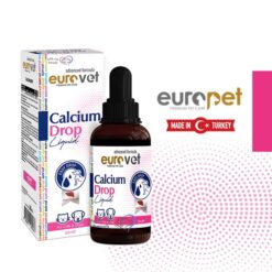 قطره کلسیوم سگ و گربه یوروپت پلاس 50 میل (یورووت) - اورجینال