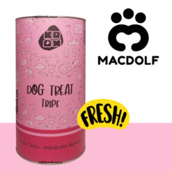 تشویقی سگ مکدولف مدل کراکس فریز دراید طعم سیرابی گوسفند 30 گرمی