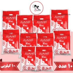 پک 10 عددی خاک گربه ژوانیت اکو گرانول (فروش فقط در تهران)