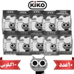 پک 10 عددی خاک گربه کیکو کربن (فروش فقط در تهران)
