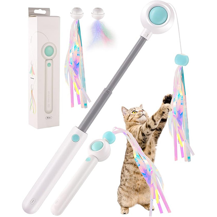 گجت سه کاره لیزر دار گربه پت گرویتی