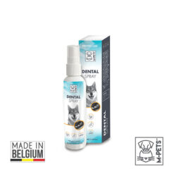 اسپری تمیزکننده دندان سگ و گربه ام پتز بلژیک 118 میلی