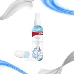 اسپری خوشبو کننده سگ و گربه بایولاین رایحه پودر بچه 118 میل