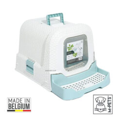 ظرف خاک مسقف گربه مدل Sues سبدی ام پتز بلژیک