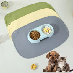 زیرانداز ظرف غذا سگ و گربه مدل مایا