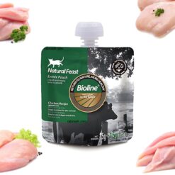 پودینگ گربه بایولاین مرغ 100 گرم