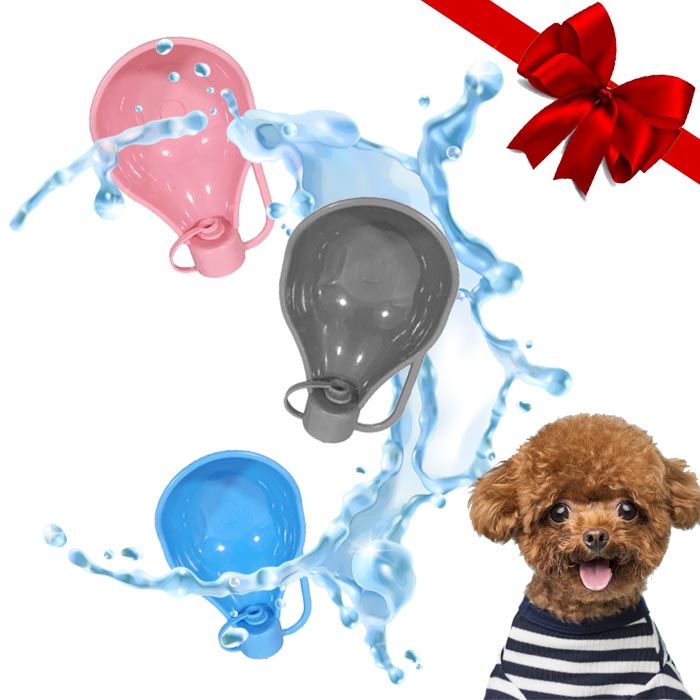 آبخوری همراه سگ مدل گندم (قابل اتصال به بطری آب) - هدیه رابینسه