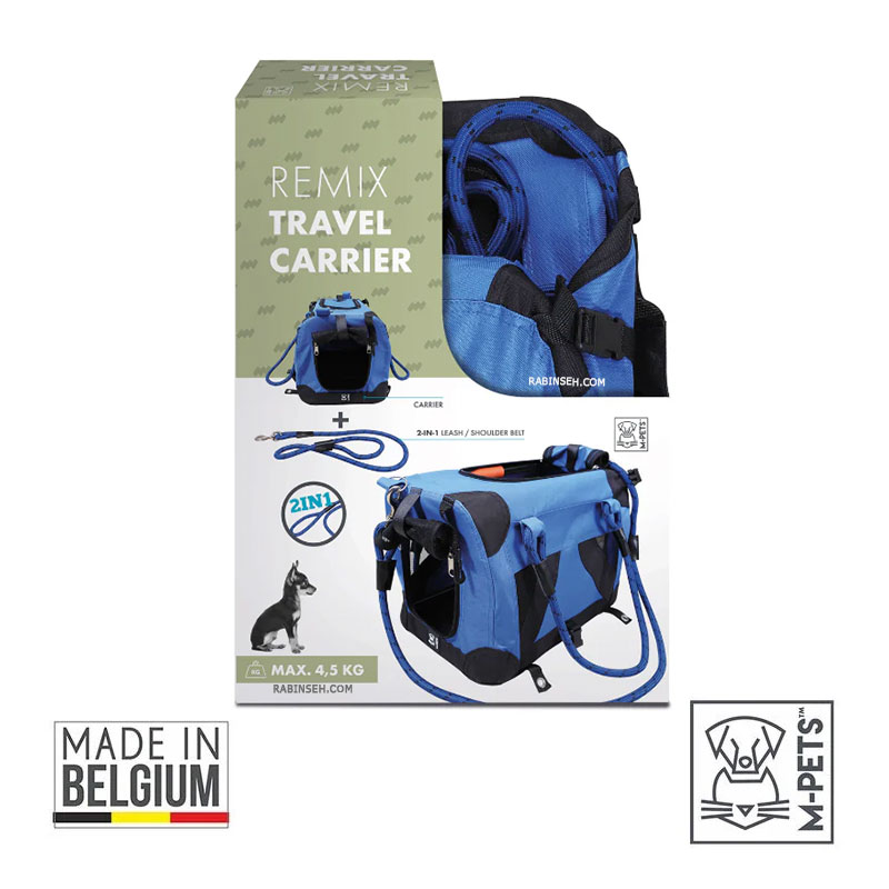 کیف حمل سگ و گربه REMIX ام پتز بلژیک ( مناسب وزن 4.5 کیلو گرم )