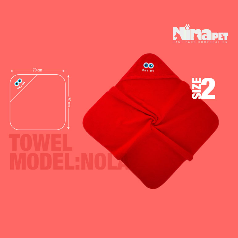 حوله سگ نژاد متوسط نیناپت مدل نولا سایز 2