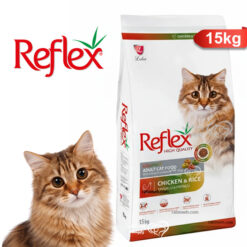 غذای خشک گربه رفلکس مولتی کالر 15 کیلوگرم – اورجینال + ارسال رایگان ( تاریخ هک لیزری )