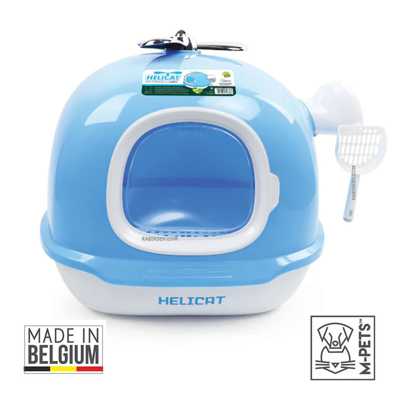 ظرف خاک مسقف گربه مدل HELICAT سایز بسیار بزرگ ام پتز بلژیک
