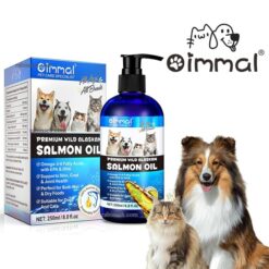روغن ماهی سالمون سگ و گربه امگا 3 اویمال ایرلند 250 میلی گرم