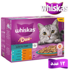 پوچ گربه ویسکاس آلمان گوشت و ماهی در ژله پک 12عددی