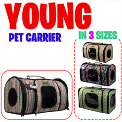 کیف حمل سگ و گربه دنیل LD9 درب دکمه ای طرح young