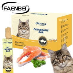 بستنی کولا فنبی گربه طعم ماهی سالمون ( محافظت از موها)