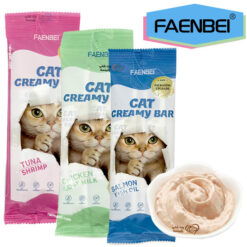 بستنی خامه ای فنبی گربه طعم بندی ( بسته 4 عددی)