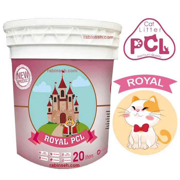خاک گربه پی سی ال رویال 20 کیلوگرم ( ارسال فقط تهران )