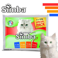 پوچ سیمبا گربه بالغ طعم بندی 400 گرمی
