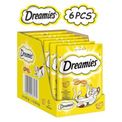 پک 6 عددی تشویقی گربه دریمیز طعم پنیر