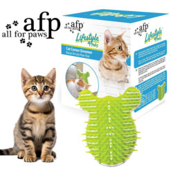 برس دیواری گربه مدل خرسی برند AFP + کت نیپ