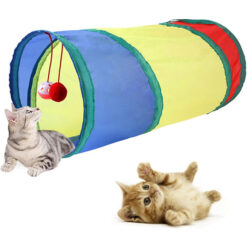 تونل گربه پارچه ای مدل تک راهی آویز دار