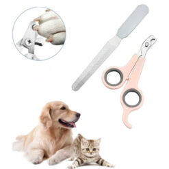 ناخن گیر و سوهان سگ و گربه مدل هپی