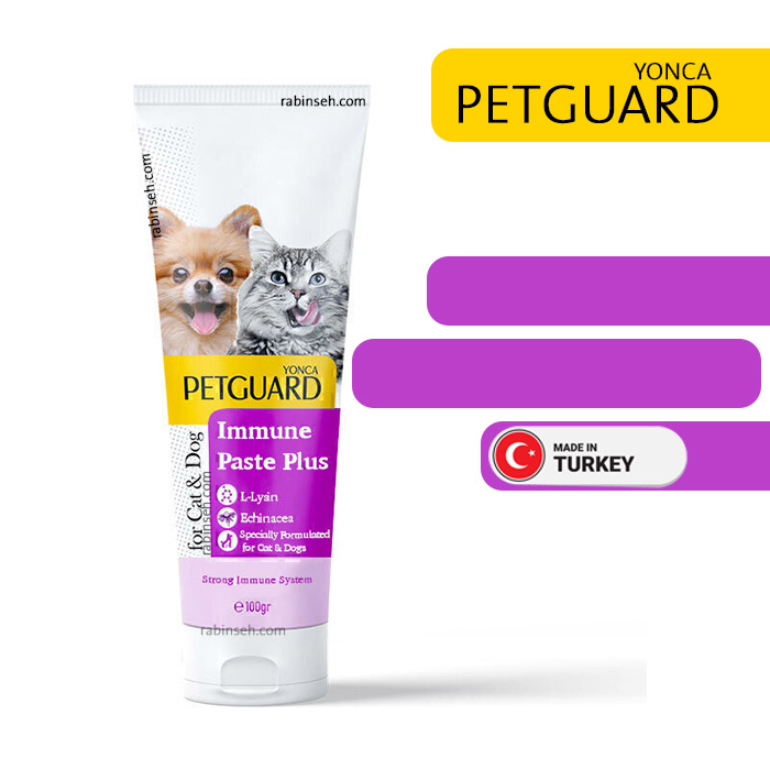 خمیر سگ و گربه تقویت سیستم ایمنی پت گارد 100 گرم