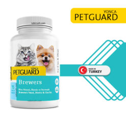 قرص تقویت پوست و مو سگ و گربه پت گارد 75 عددی