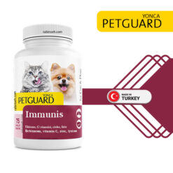 قرص تقویت سیستم ایمنی سگ و گربه پت گارد 75 عددی