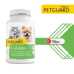 قرص کلسیم سگ و گربه پت گارد ترکیه 75 عددی