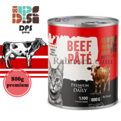 کنسرو پته پریمیوم دی پی اس گربه طعم گوشت گوساله 800 گرم