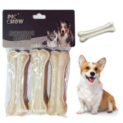 تشویقی استخوان ژلاتینی فلورایدی سگ 3 عددی سایز متوسط 10 سانتی