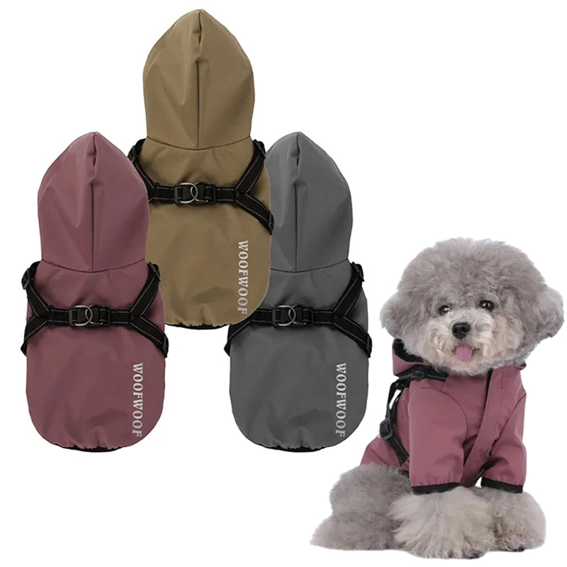 بارانی سگ مدل واف واف ( سایز بندی )