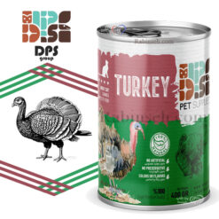 کنسرو نچرال دی پی اس گربه طعم گوشت بوقلمون 400 گرم