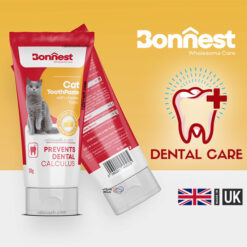 خمیر دندان گربه بونست انگلیس طعم پنیر 50 گرم