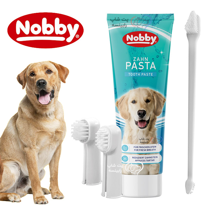 خمیر دندان سگ و گربه نوبی با طعم نعنا 100 گرم (آلمان)