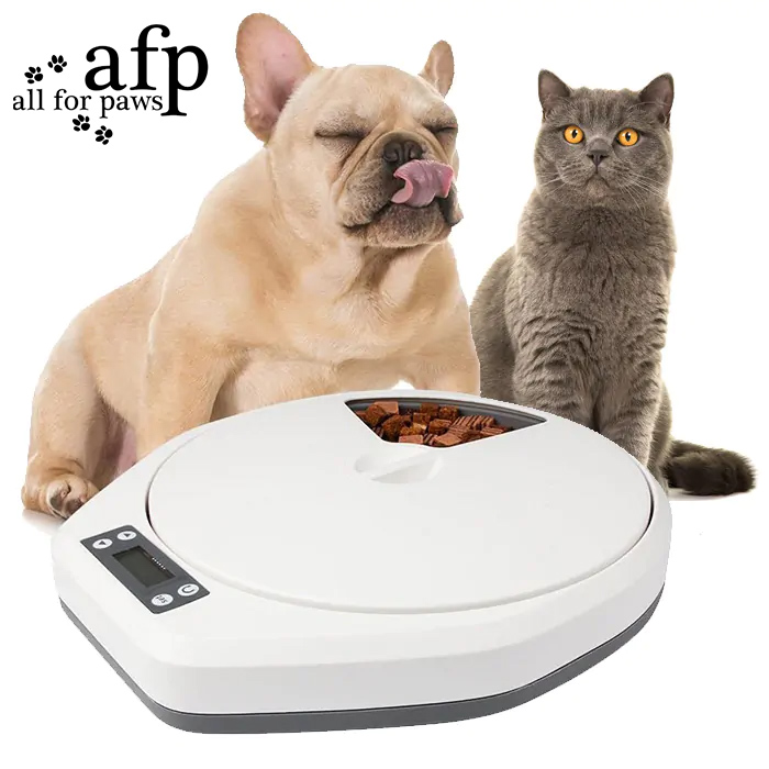 ظرف غذای اتوماتیک تایمری سگ و گربه مدل پاز برند AFP