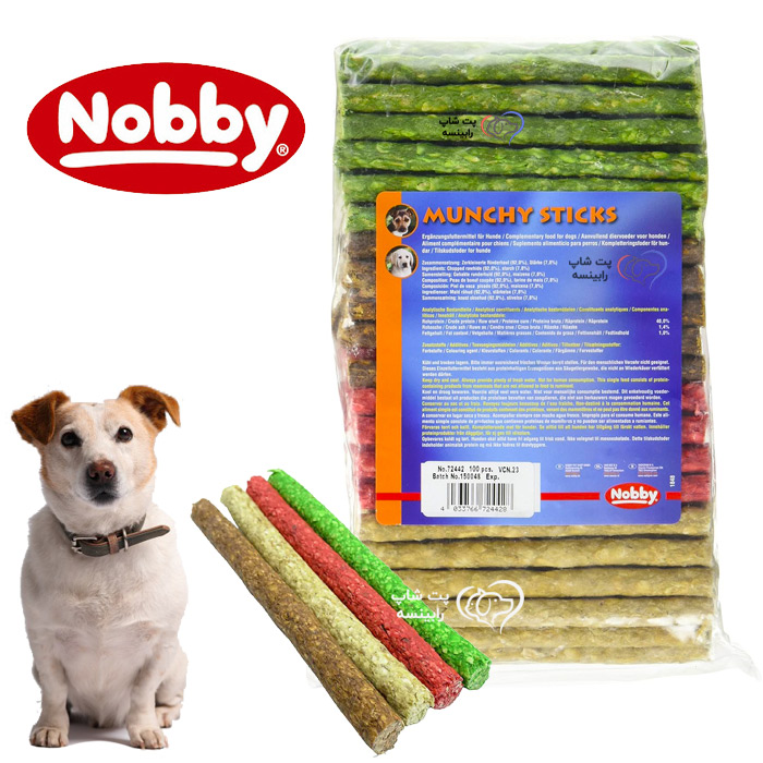 تشویقی مانچی سگ نوبی بسته 100 عددی (آلمان)