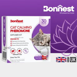 ویال آرامش بخش گربه بونست انگلیس + یک عدد کیت دیفیوزر (کاملا گیاهی)
