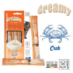 بستنی گربه ام پتز بلژیک طعم خرچنگ 4 عددی