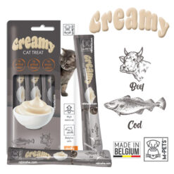 بستنی گربه ام پتز بلژیک گوساله و ماهی کاد 4 عددی