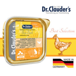 ووم گربه دکتر کلادرز طعم مرغ مدل چانکی در سس 100 گرم